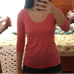 Coral tee